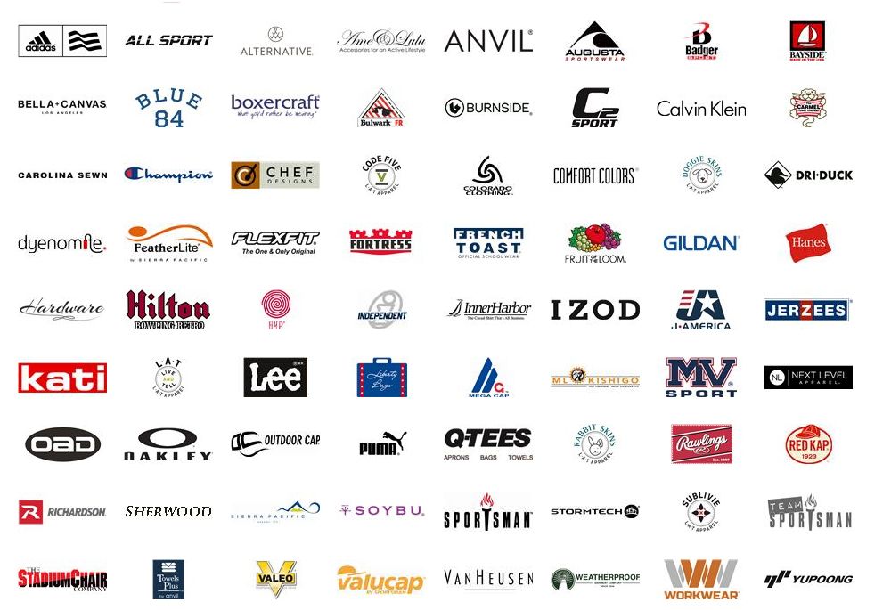 Logo's van kledingmerken (2/2) | LogoLove®